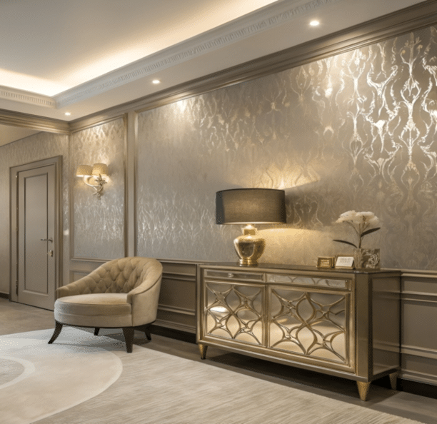 luxe living metallic backgrounds for glamour (1)