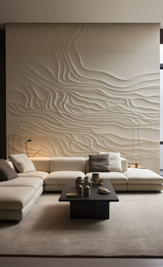 mur en pierre intérieur salon inspirations et matériaux bcg