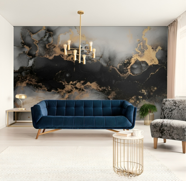 vlieseline papier peint photo pour salon marbre motif moderne 90cm x 60cm